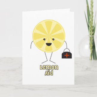 Tarjeta Lemon Aid