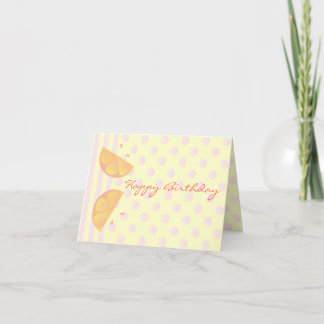 Tarjeta Lemones rosados