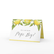 Lemones y vegetación serán mi chico de la página