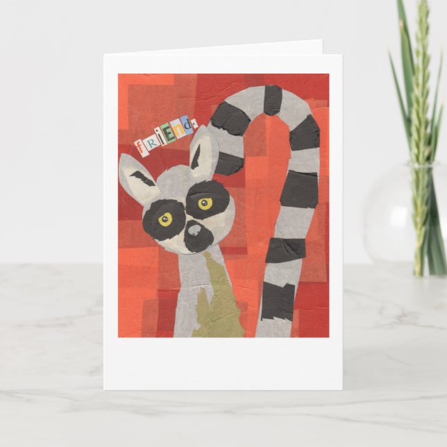Tarjeta Lemur cuestionable (Anverso)