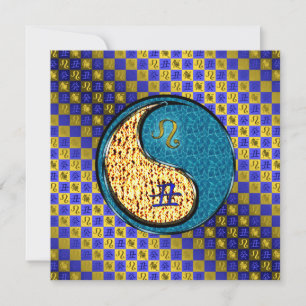 Tarjeta Leo & Buey de Agua