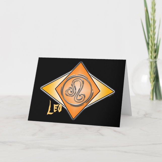 Tarjeta Leo Triangles (Anverso)