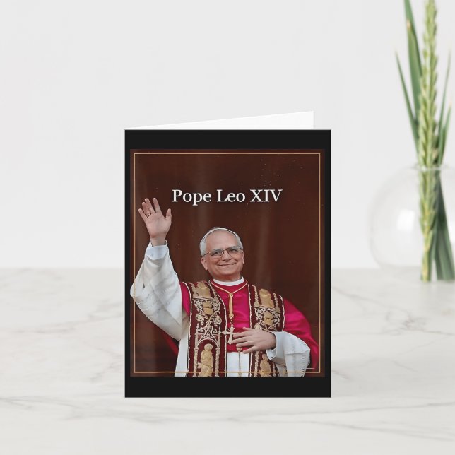 Tarjeta Leo Xiv 0 (Anverso)