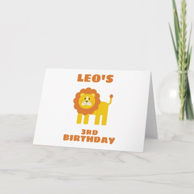 Tarjeta León (Anverso)