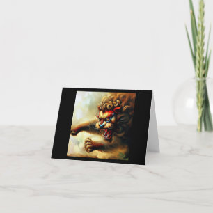 Tarjeta León alimentario chino (10)