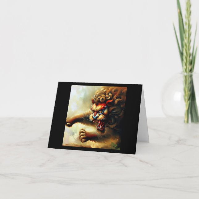 Tarjeta León alimentario chino (10) (Anverso)