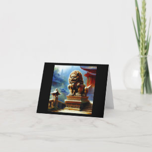 Tarjeta León alimentario chino (7)