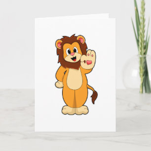 Tarjeta León con Mane