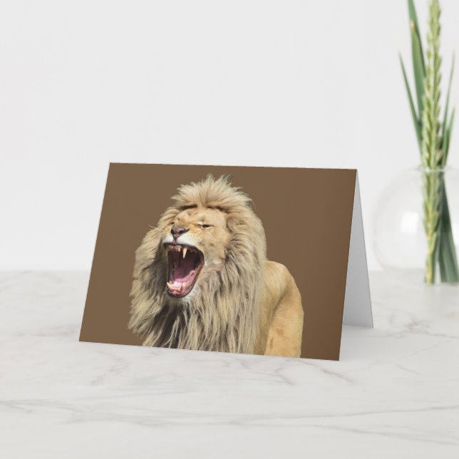 Tarjeta León de alta tensión (Anverso)