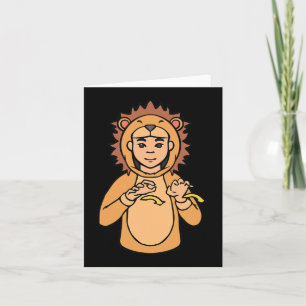 Tarjeta León gesto de mano ASL Conciencia de pérdida audit