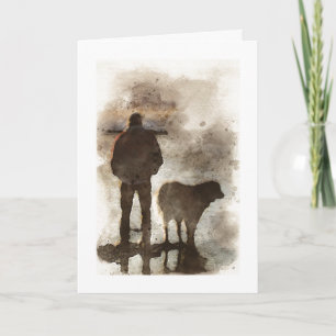 Tarjeta Leonberger