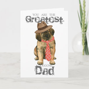Tarjeta Leonberger Dad