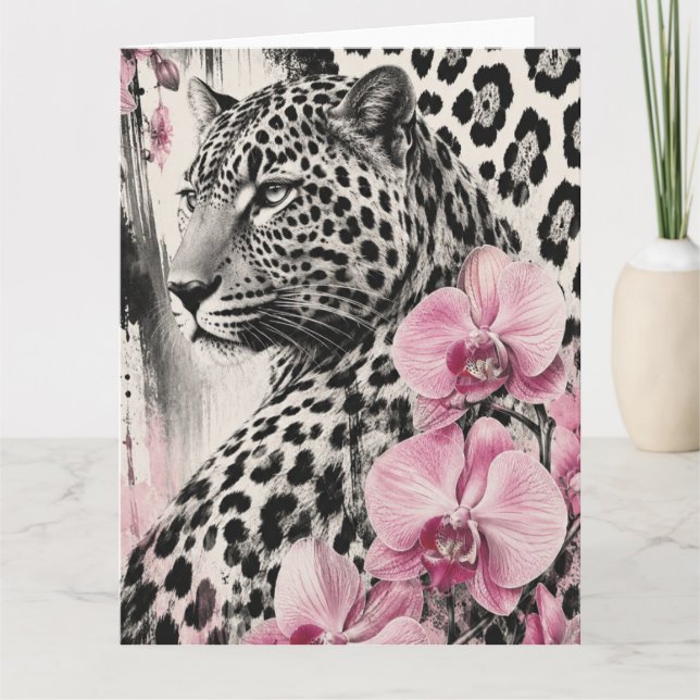Tarjeta LeoOrchid Love (Anverso)