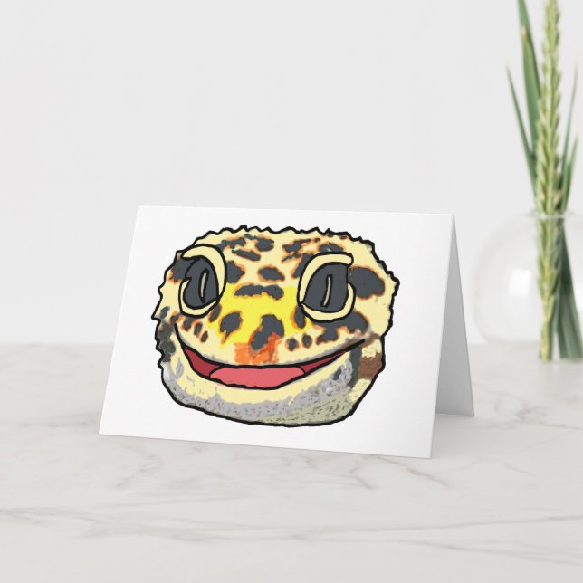 Tarjeta Leopard Gecko (Anverso)