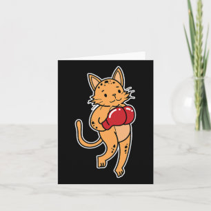 Tarjeta Leopard hace boxeo