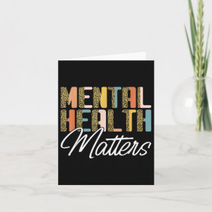 Tarjeta Leopard Mental Health S Human Brain Illness Awaren