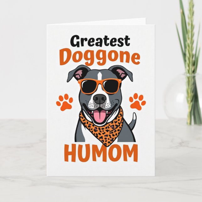 Tarjeta Leopard Print Puppy Love Card (Anverso)
