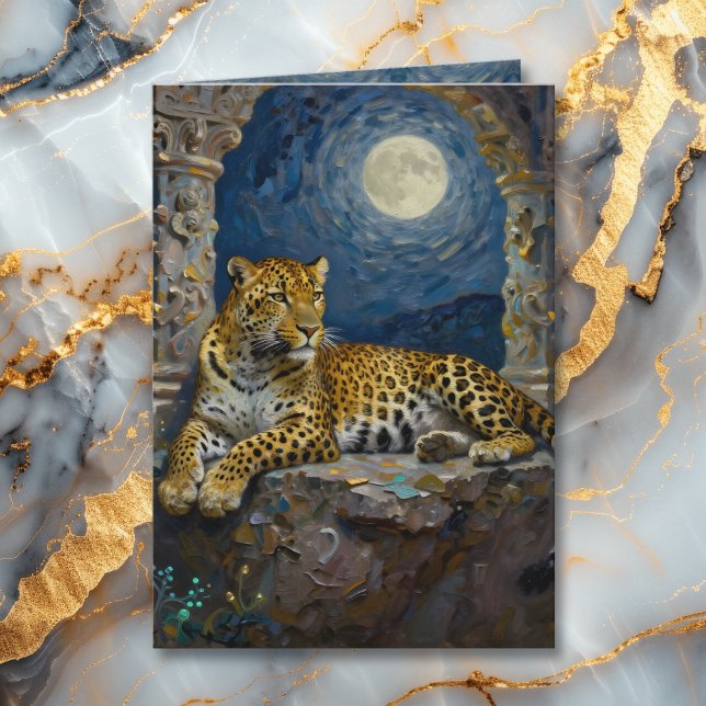 Tarjeta Leopard Themed | Happy Father's Day (Subido por el creador)