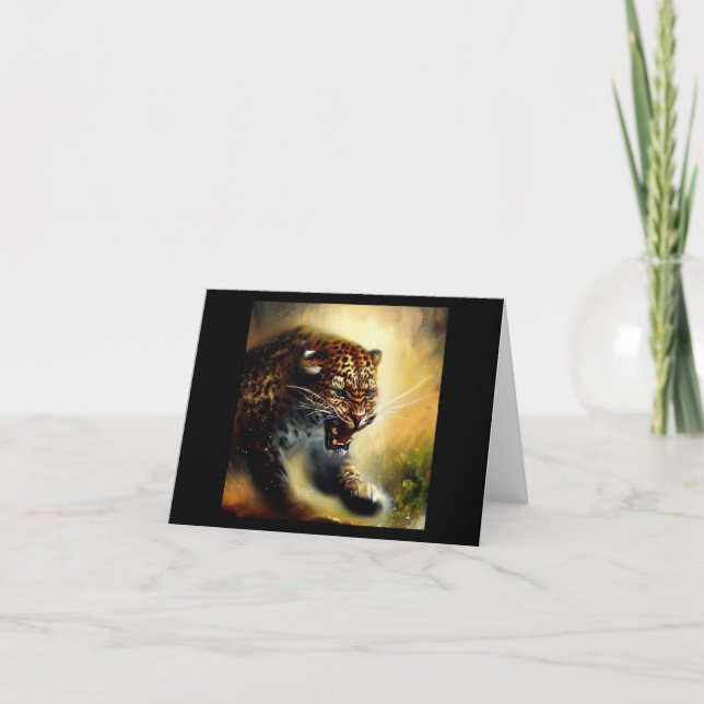 Tarjeta Leopardo (Anverso)