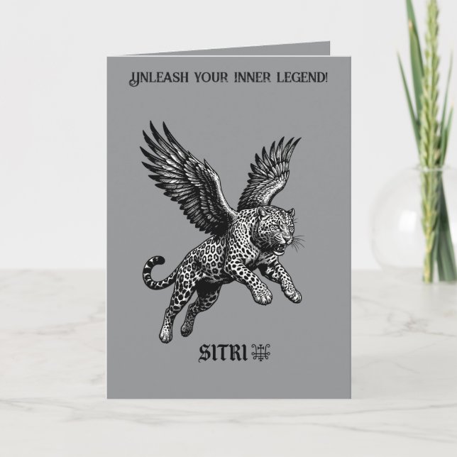 Tarjeta Leopardo de las Leyendas Sitri Asciende (Anverso)