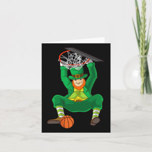 Tarjeta Leprechaun Bysketbyll St Patricks Day Niños