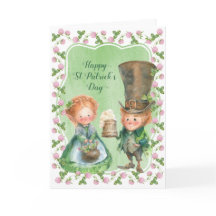 Leprechaun y Clover | Día de San Patricio