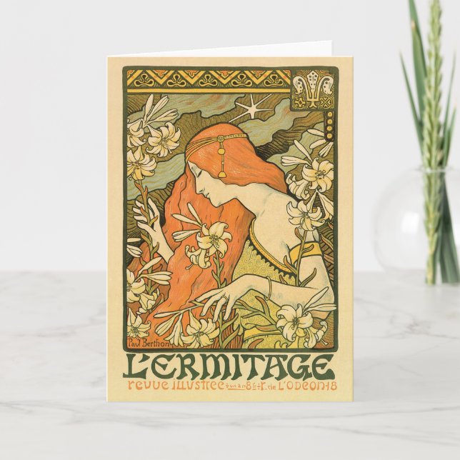 Tarjeta L'ermitage (Anverso)