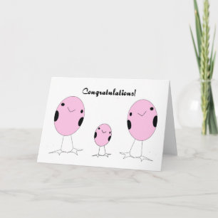 Tarjeta Lesbianas adoptaron una chica de felicitaciones