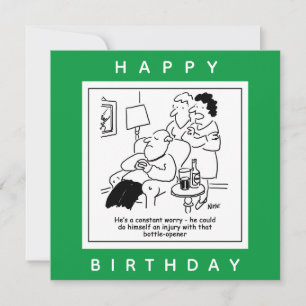 Tarjeta Lesiones traumáticas con un Personalizado de apert
