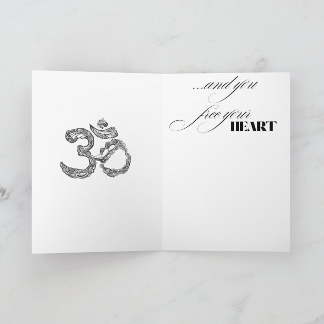 Tarjeta Let Go of Anger (Perder la ira) - La mentalidad de (Interior)