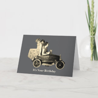 Tarjeta Let the good times roll card