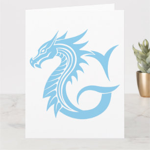 Tarjeta Letra con estilo dragón G, alfabeto dragón, monogr