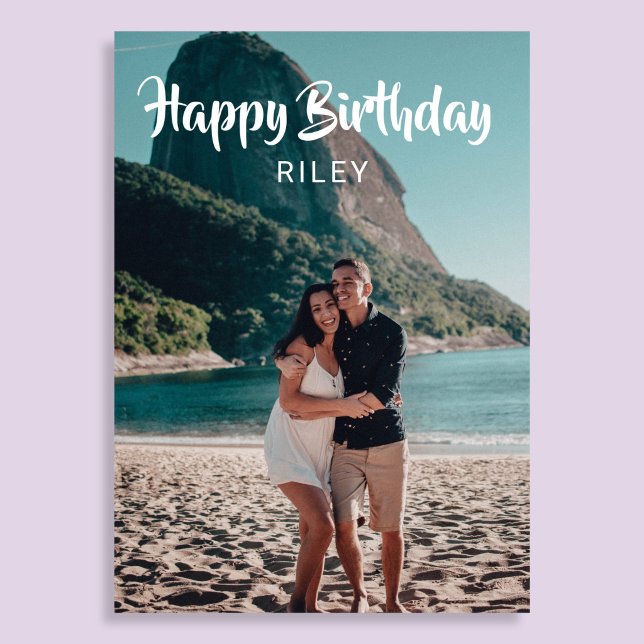 Tarjeta Letrero de Cumpleaños Feliz con Letra Manuscrita F (Subido por el creador)