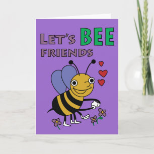 Tarjeta Let's Bee Friends Card