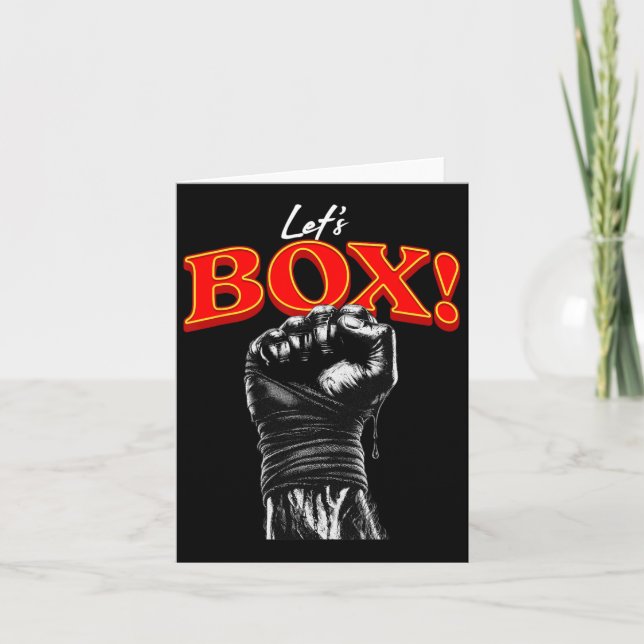 Tarjeta Let's Box (Anverso)