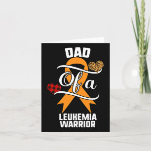 Tarjeta Leukemia Sensibilización Leopardo Buffalo Familia 