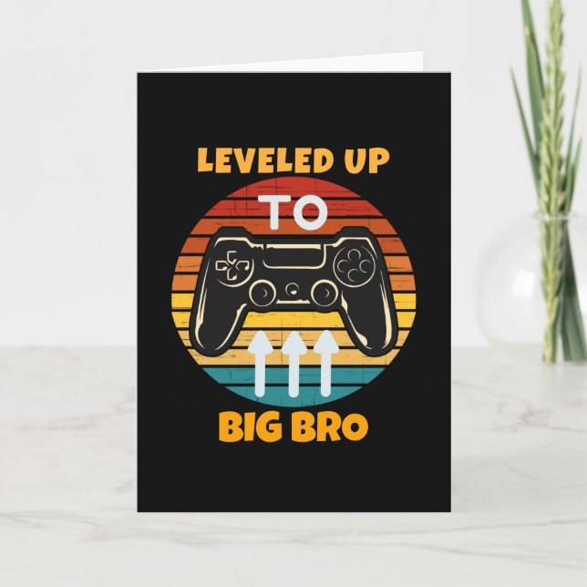 Tarjeta Levantado Hasta Big Bro (Anverso)