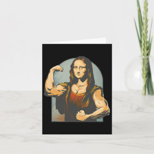 Tarjeta Levantamiento Mona Lisa Fitness Bodybuilding