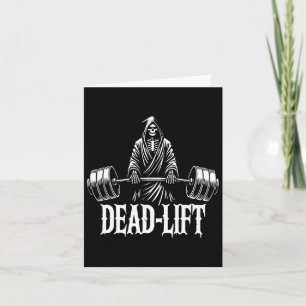 Tarjeta Levantamiento muerto - Cuerpo de entrenamiento de