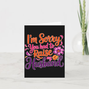 Tarjeta Levantar a mi marido prometido pareja marido