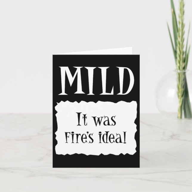 Tarjeta Leve - Paquete caliente Costume de taco de Hallowe (Anverso)