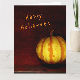 Tarjeta Levitación de Calabaza - Naturaleza Muerta