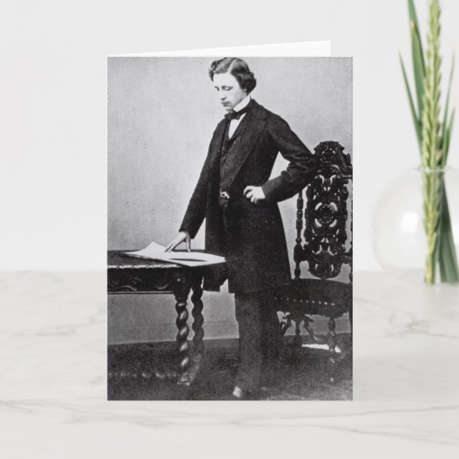 Tarjeta Lewis Carroll envejeció 29 (Anverso)