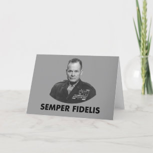 Tarjeta Lewis "Chesty" Puller