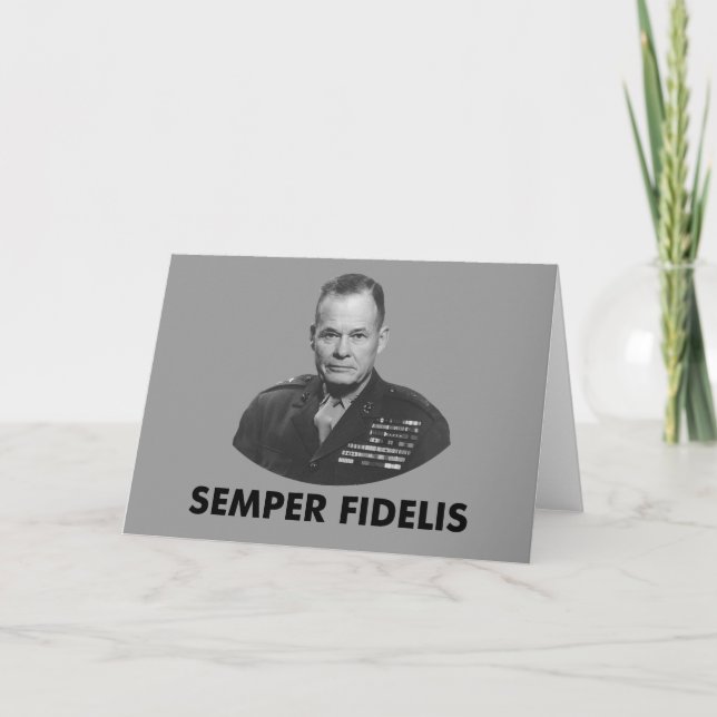 Tarjeta Lewis "Chesty" Puller (Anverso)