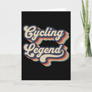 Tarjeta Leyenda del Ciclismo Bicicleta Ciclismo Hombres Mu