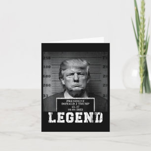 Tarjeta Leyenda del presidente de Trump 2024