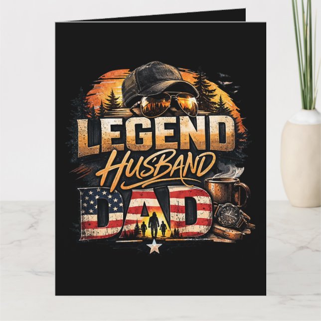 Tarjeta Leyenda Esposo Papá (Anverso)
