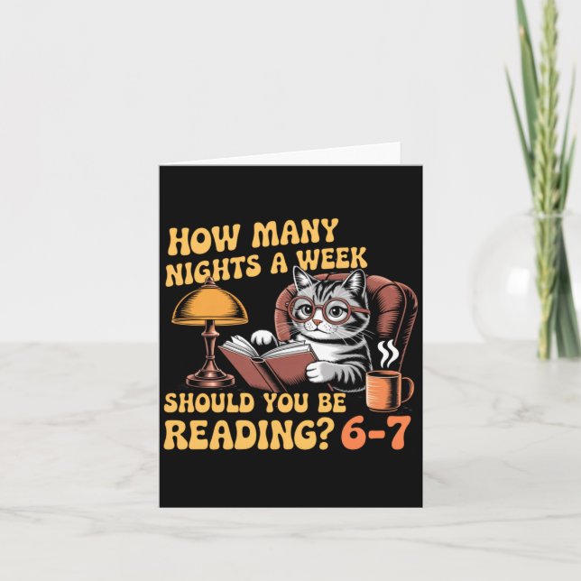 Tarjeta Leyendo 67 Meme Englieacher En Divertido 67 Gato V (Anverso)