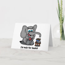 Leyendo elefante: Soy loco por los libros